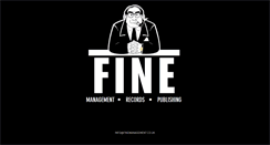 Desktop Screenshot of finemanagement.co.uk