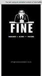 Mobile Screenshot of finemanagement.co.uk